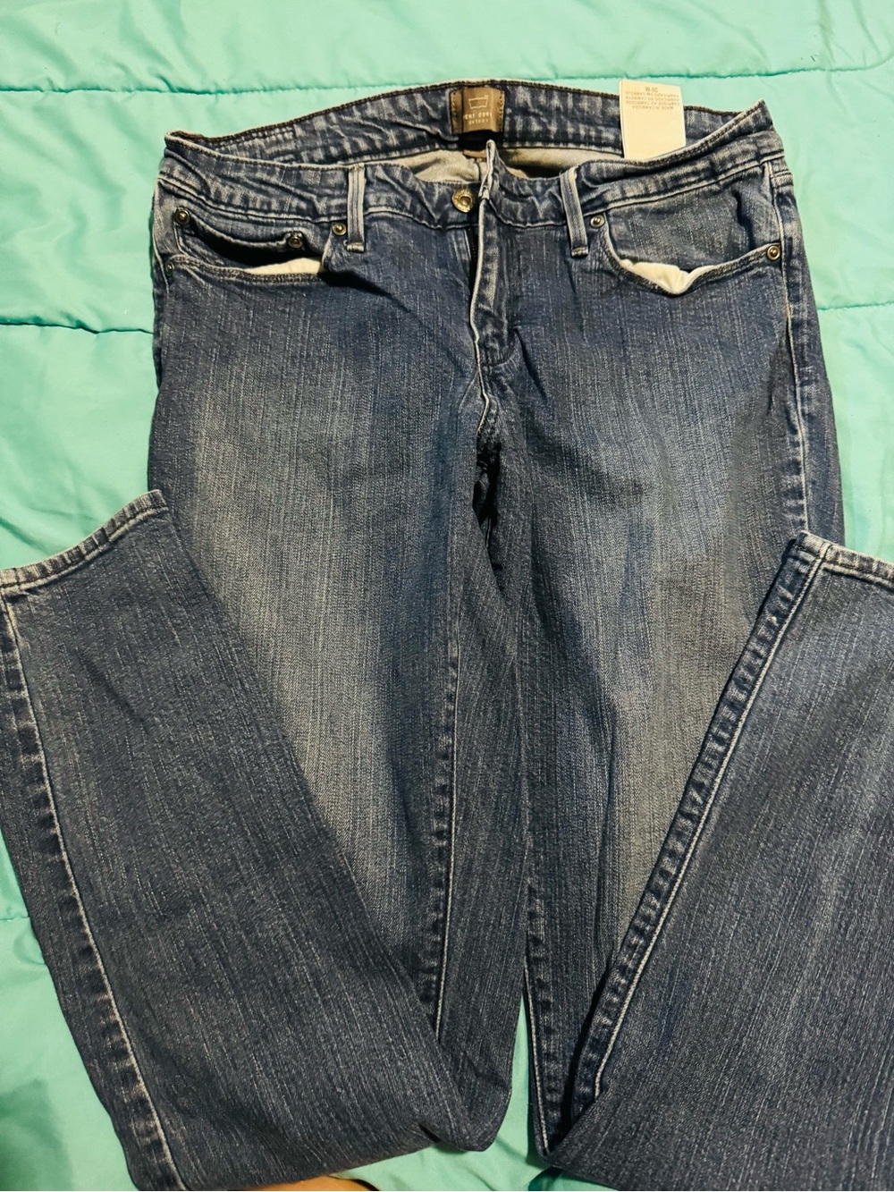 Levi's Women's Straight-Leg Blue Denim Jeans